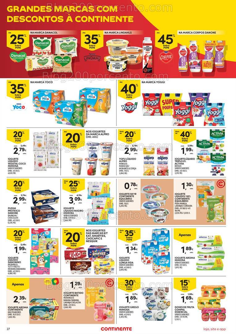 Antevisão Folheto CONTINENTE Promoções de 1 a 7 outubro