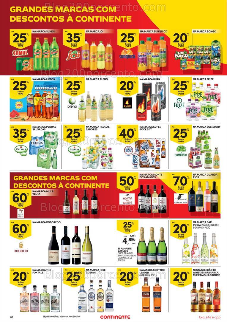 Antevisão Folheto CONTINENTE Promoções de 1 a 7 outubro