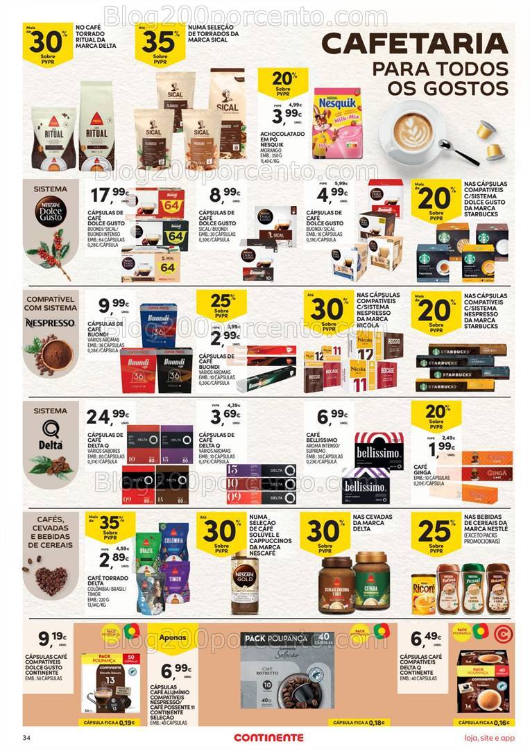 Antevisão Folheto CONTINENTE Promoções de 1 a 7 outubro