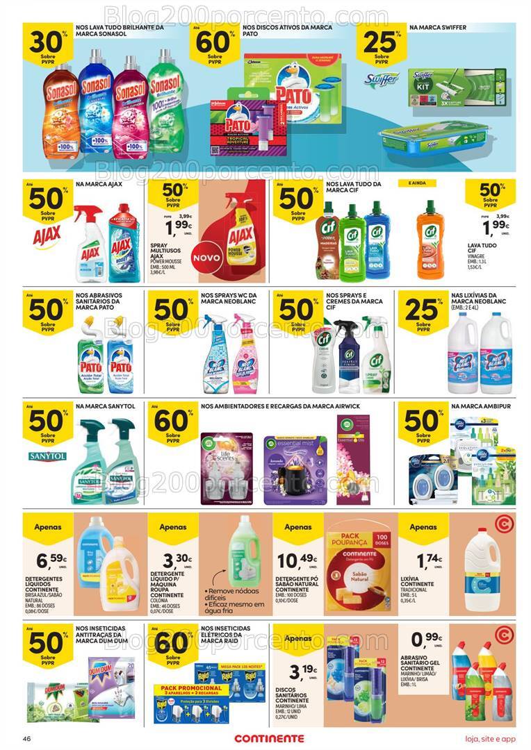 Antevisão Folheto CONTINENTE Promoções de 1 a 7 outubro