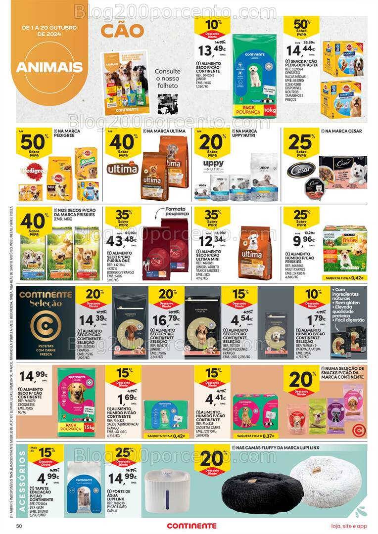 Antevisão Folheto CONTINENTE Promoções de 1 a 7 outubro