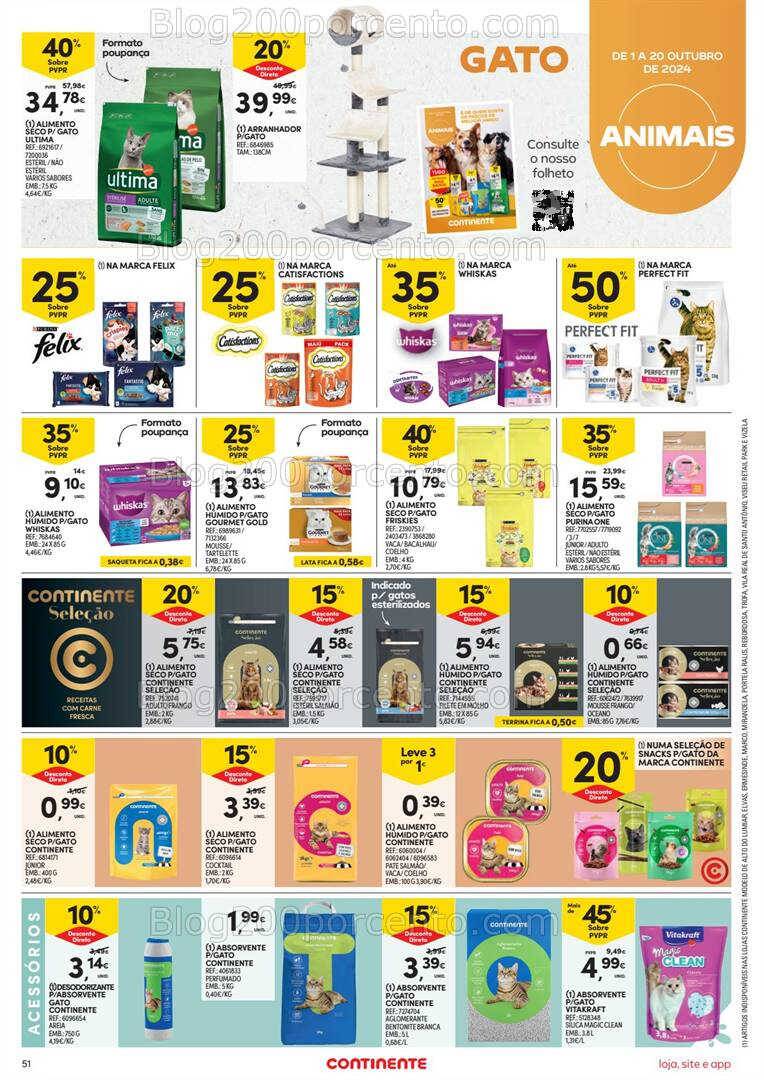 Antevisão Folheto CONTINENTE Promoções de 1 a 7 outubro
