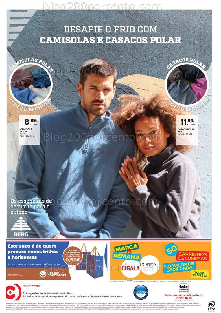 Antevisão Folheto CONTINENTE Promoções de 1 a 7 outubro