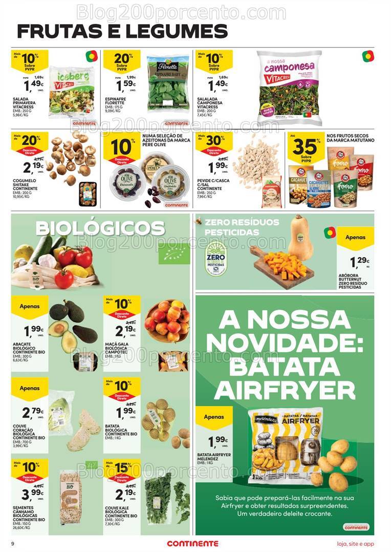 Antevisão Folheto CONTINENTE Promoções de 1 a 7 outubro