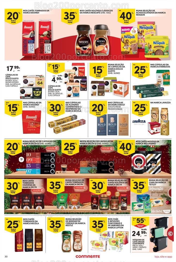 Antevisão Folheto CONTINENTE Promoções a partir de 10 a 16 dezembro