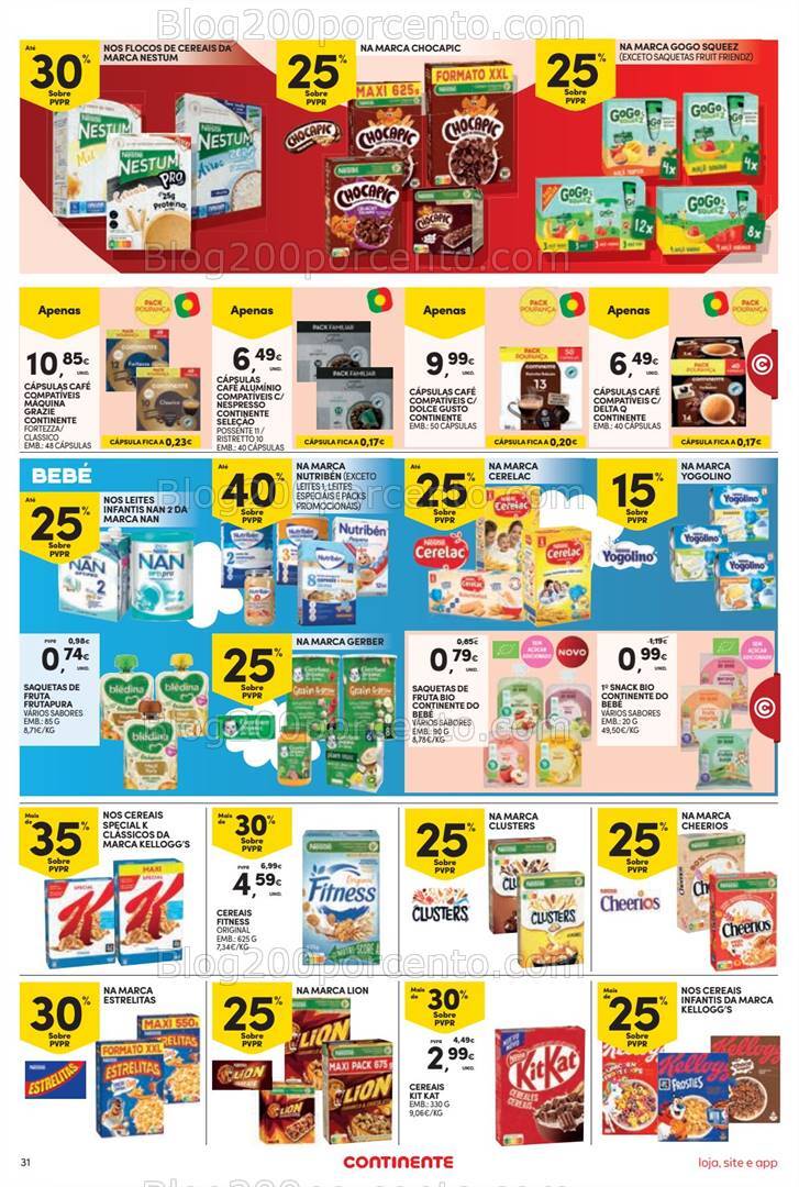 Antevisão Folheto CONTINENTE Promoções a partir de 10 a 16 dezembro