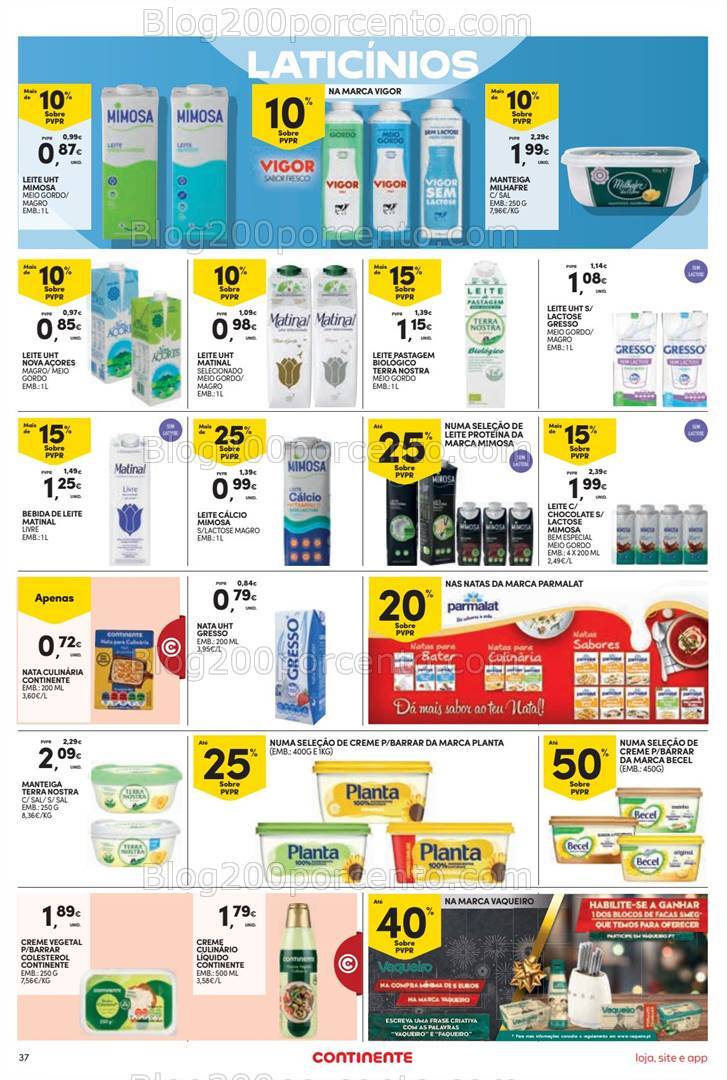 Antevisão Folheto CONTINENTE Promoções a partir de 10 a 16 dezembro