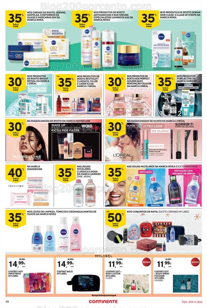 Antevisão Folheto CONTINENTE Promoções a partir de 10 a 16 dezembro