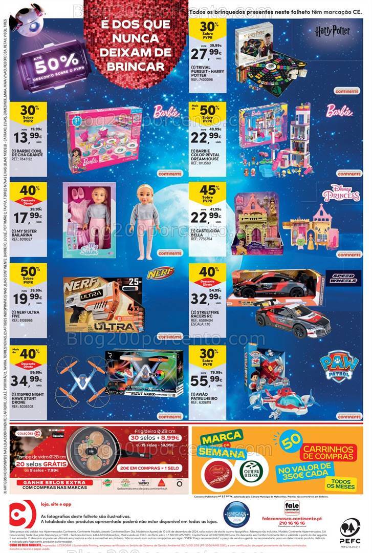 Antevisão Folheto CONTINENTE Promoções a partir de 10 a 16 dezembro