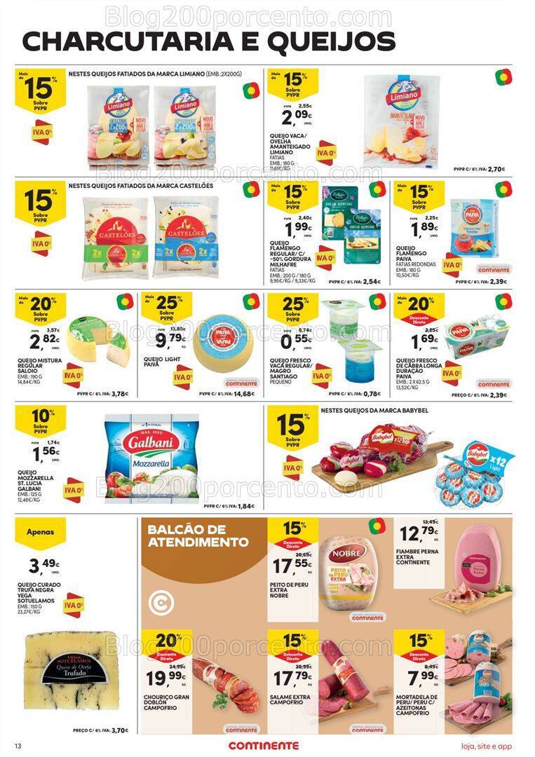 Antevisão Folheto CONTINENTE Promoções de 10 a 16 outubro