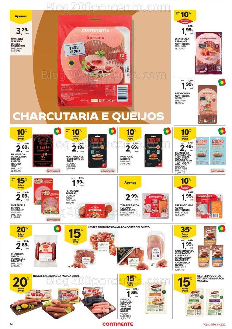 Antevisão Folheto CONTINENTE Promoções de 10 a 16 outubro