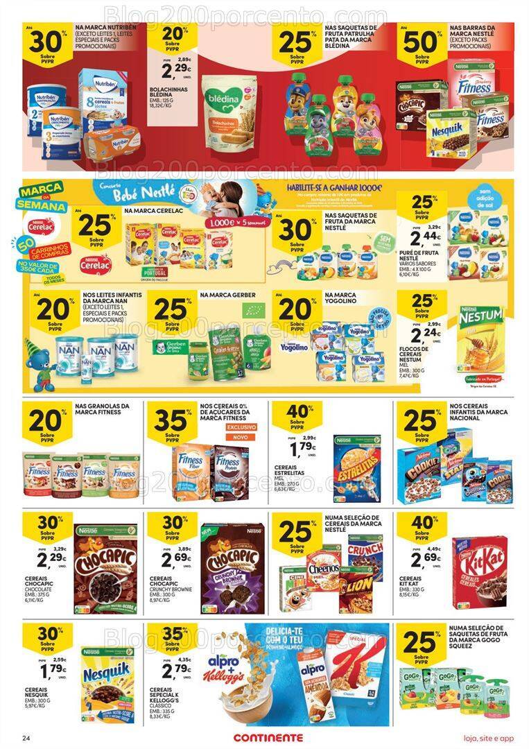 Antevisão Folheto CONTINENTE Promoções de 10 a 16 outubro