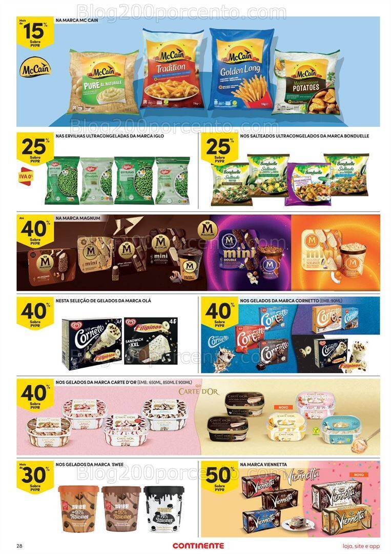 Antevisão Folheto CONTINENTE Promoções de 10 a 16 outubro