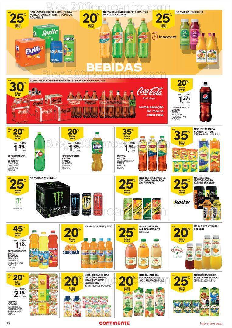 Antevisão Folheto CONTINENTE Promoções de 10 a 16 outubro