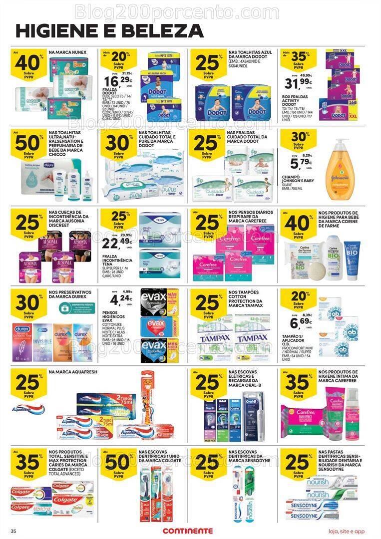 Antevisão Folheto CONTINENTE Promoções de 10 a 16 outubro