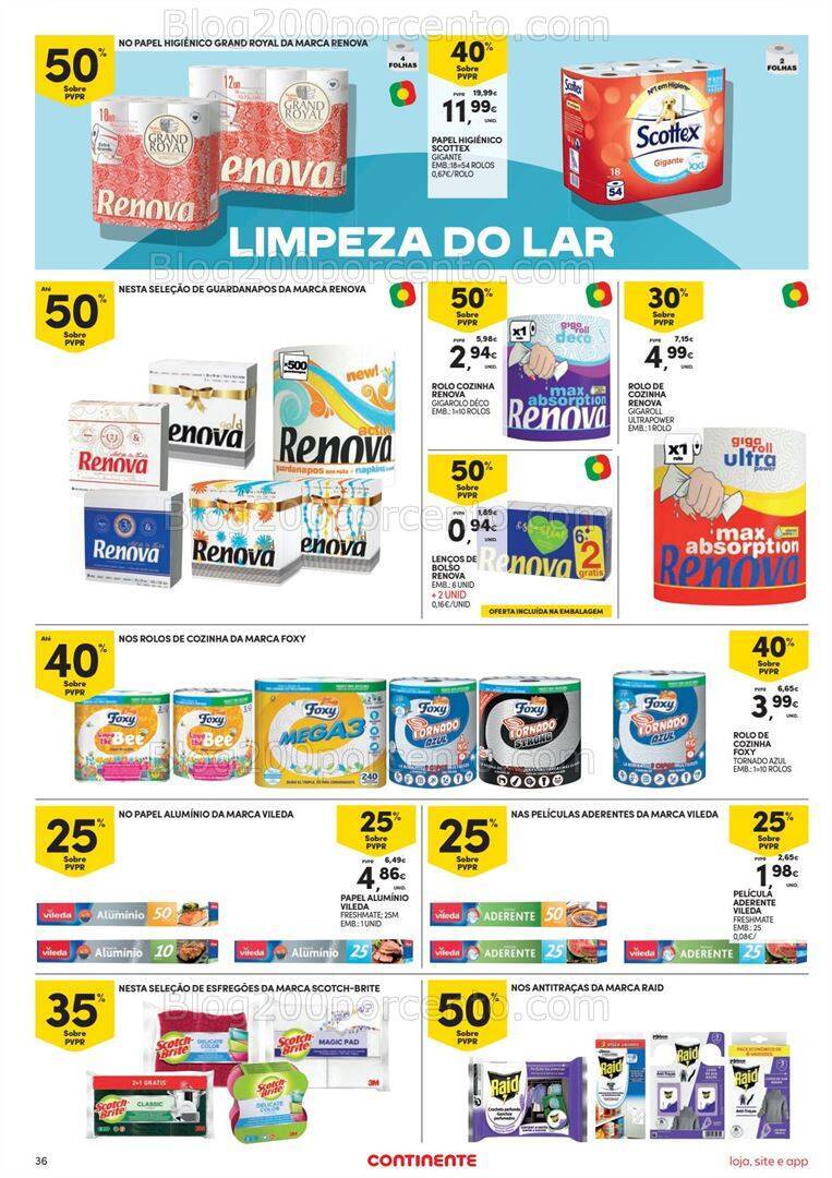 Antevisão Folheto CONTINENTE Promoções de 10 a 16 outubro