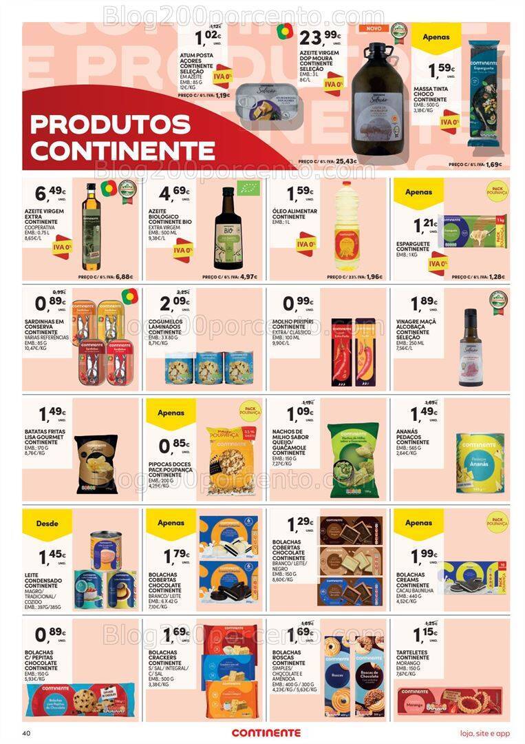 Antevisão Folheto CONTINENTE Promoções de 10 a 16 outubro