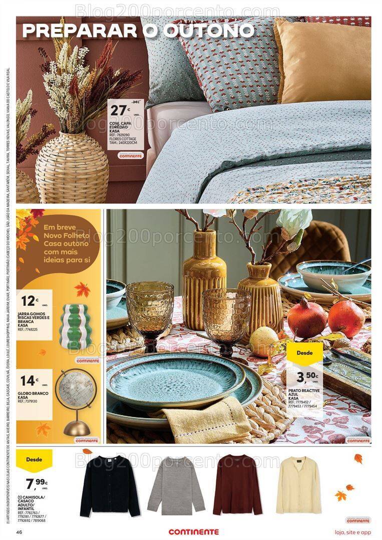 Antevisão Folheto CONTINENTE Promoções de 10 a 16 outubro