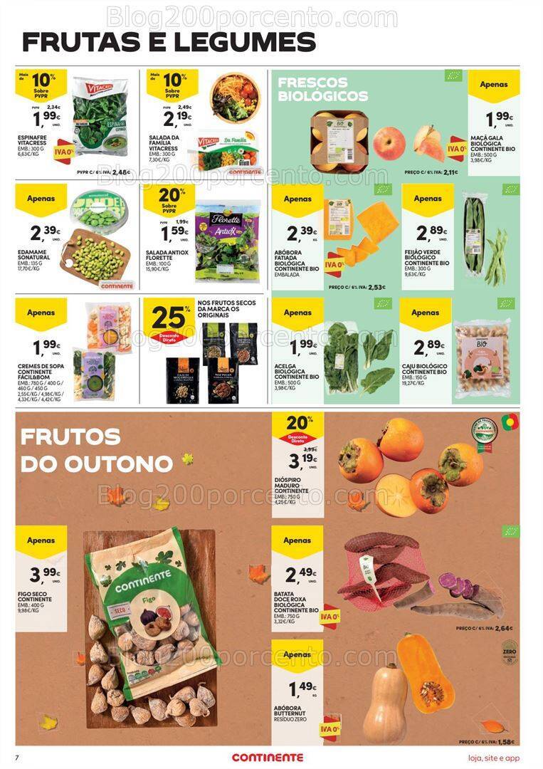 Antevisão Folheto CONTINENTE Promoções de 10 a 16 outubro