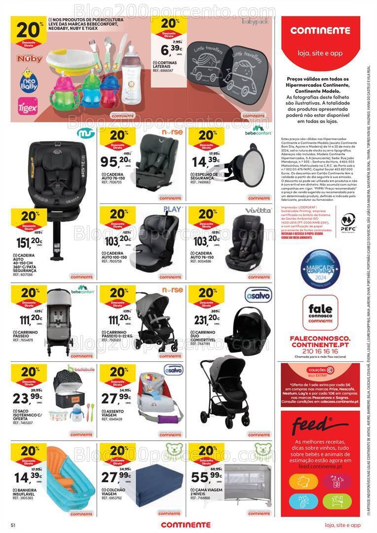Antevisão Folheto CONTINENTE Promoções de 14 a 20 maio