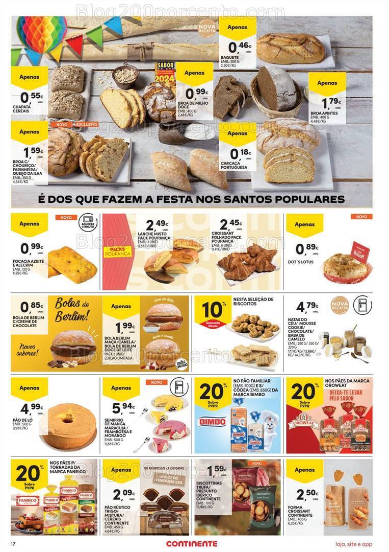 Antevisão Folheto CONTINENTE Promoções de 11 a 17 junho