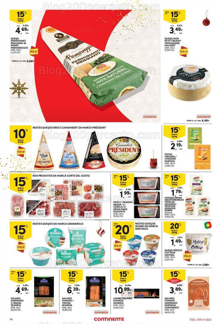 Antevisão Folheto CONTINENTE Promoções de 12 a 18 dezembro