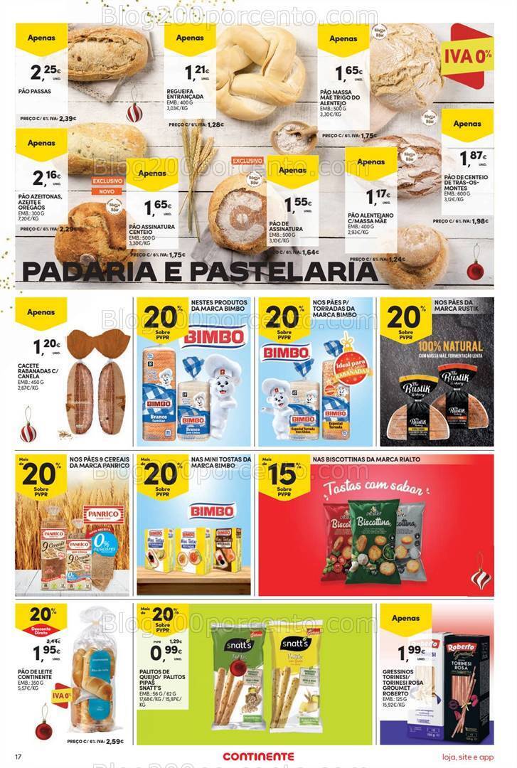 Antevisão Folheto CONTINENTE Promoções de 12 a 18 dezembro