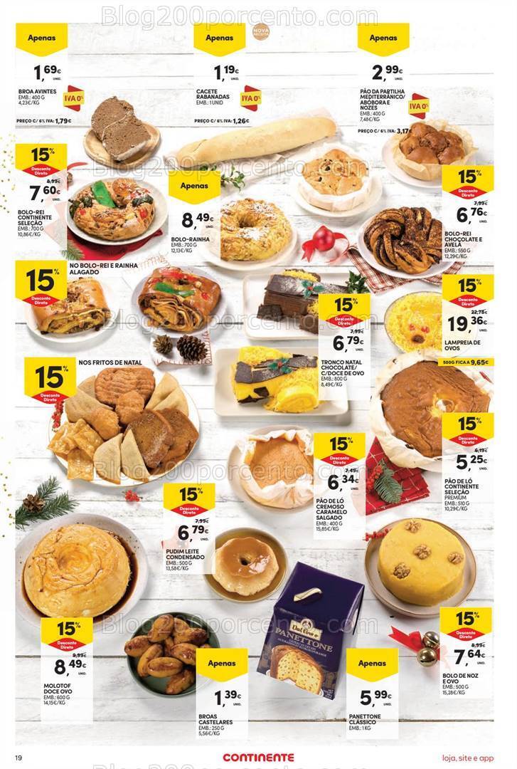 Antevisão Folheto CONTINENTE Promoções de 12 a 18 dezembro