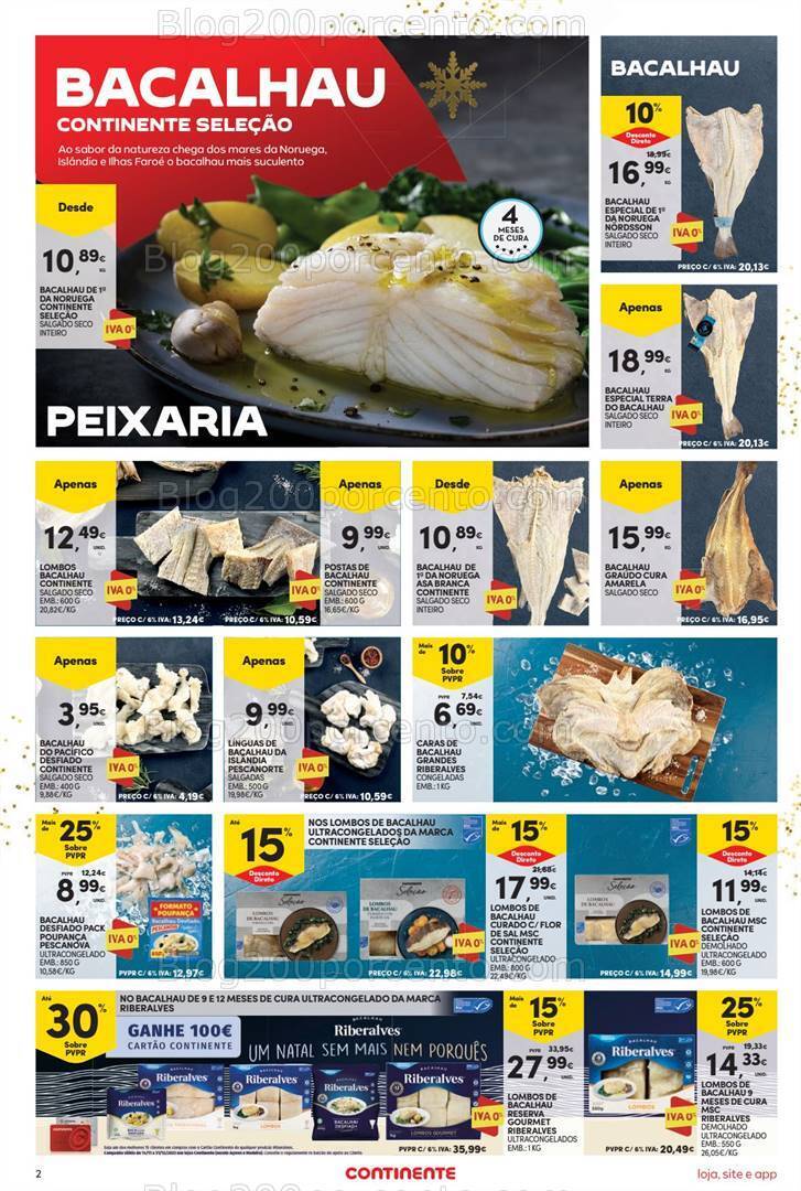 Antevisão Folheto CONTINENTE Promoções de 12 a 18 dezembro
