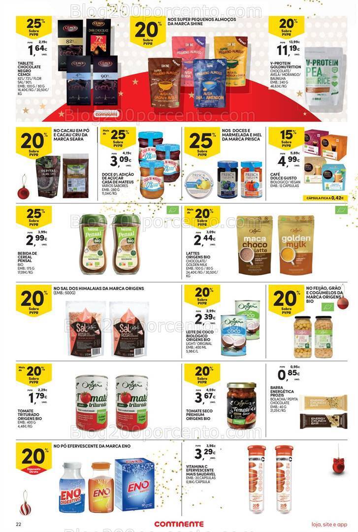 Antevisão Folheto CONTINENTE Promoções de 12 a 18 dezembro