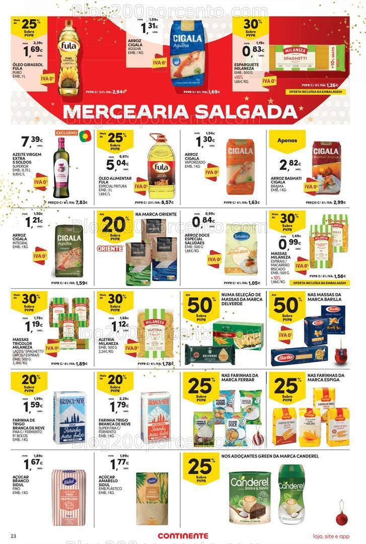 Antevisão Folheto CONTINENTE Promoções de 12 a 18 dezembro