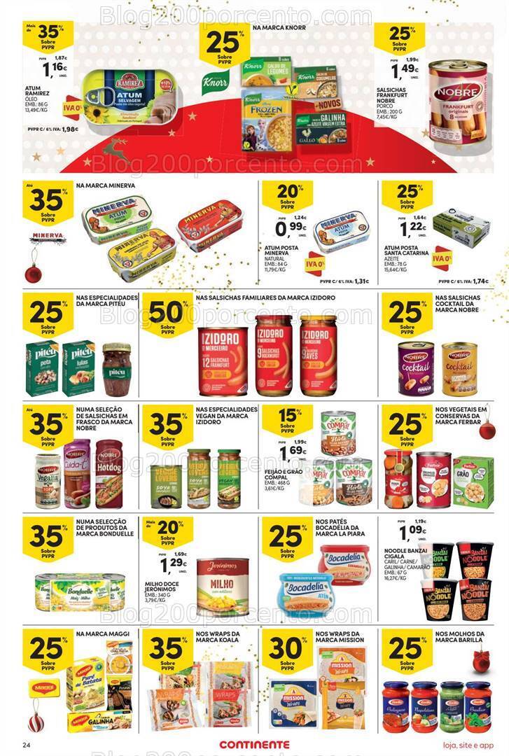 Antevisão Folheto CONTINENTE Promoções de 12 a 18 dezembro
