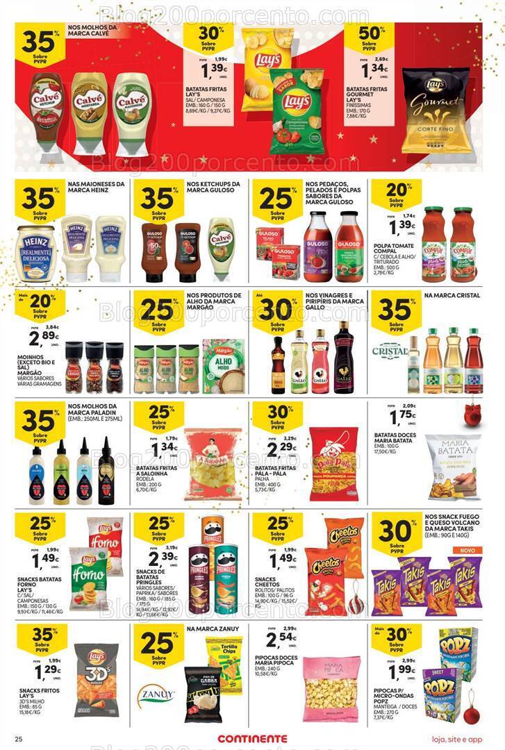 Antevisão Folheto CONTINENTE Promoções de 12 a 18 dezembro