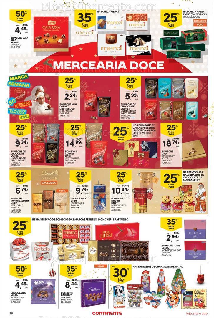 Antevisão Folheto CONTINENTE Promoções de 12 a 18 dezembro