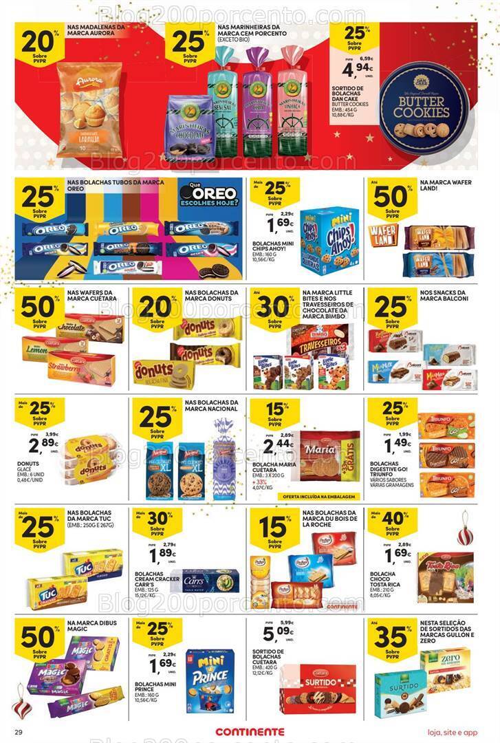 Antevisão Folheto CONTINENTE Promoções de 12 a 18 dezembro