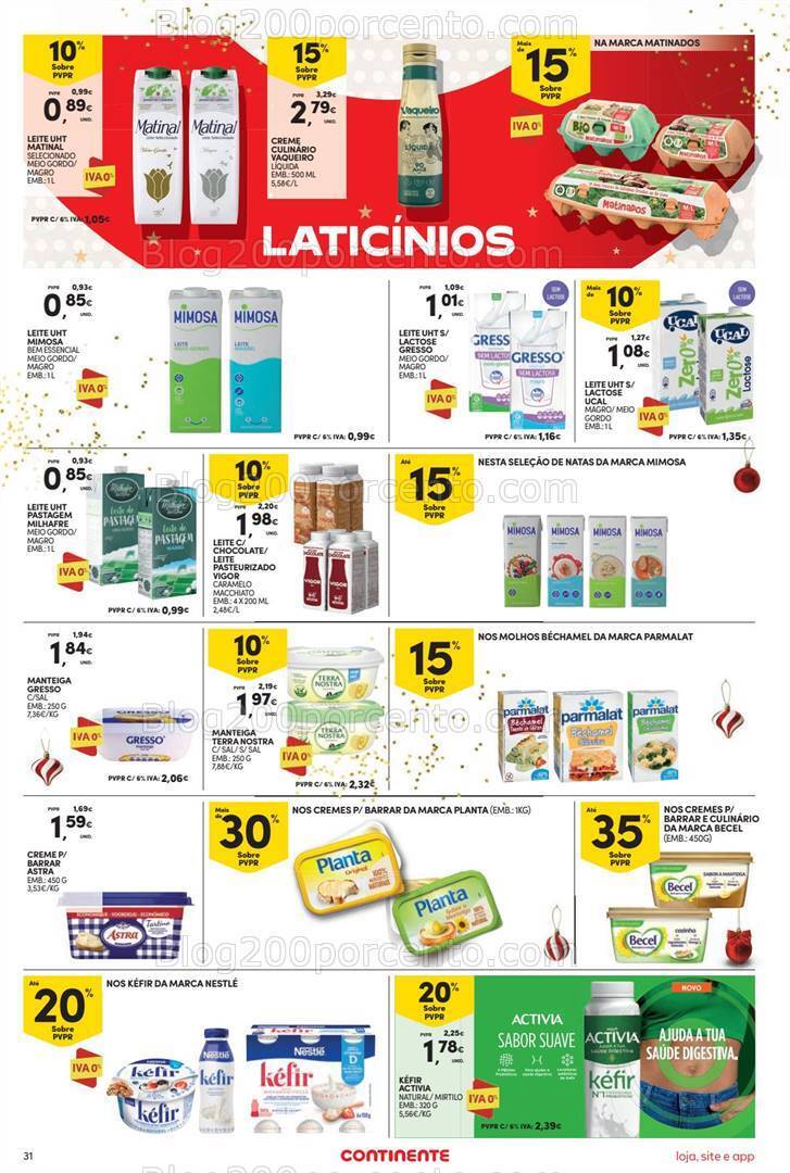 Antevisão Folheto CONTINENTE Promoções de 12 a 18 dezembro