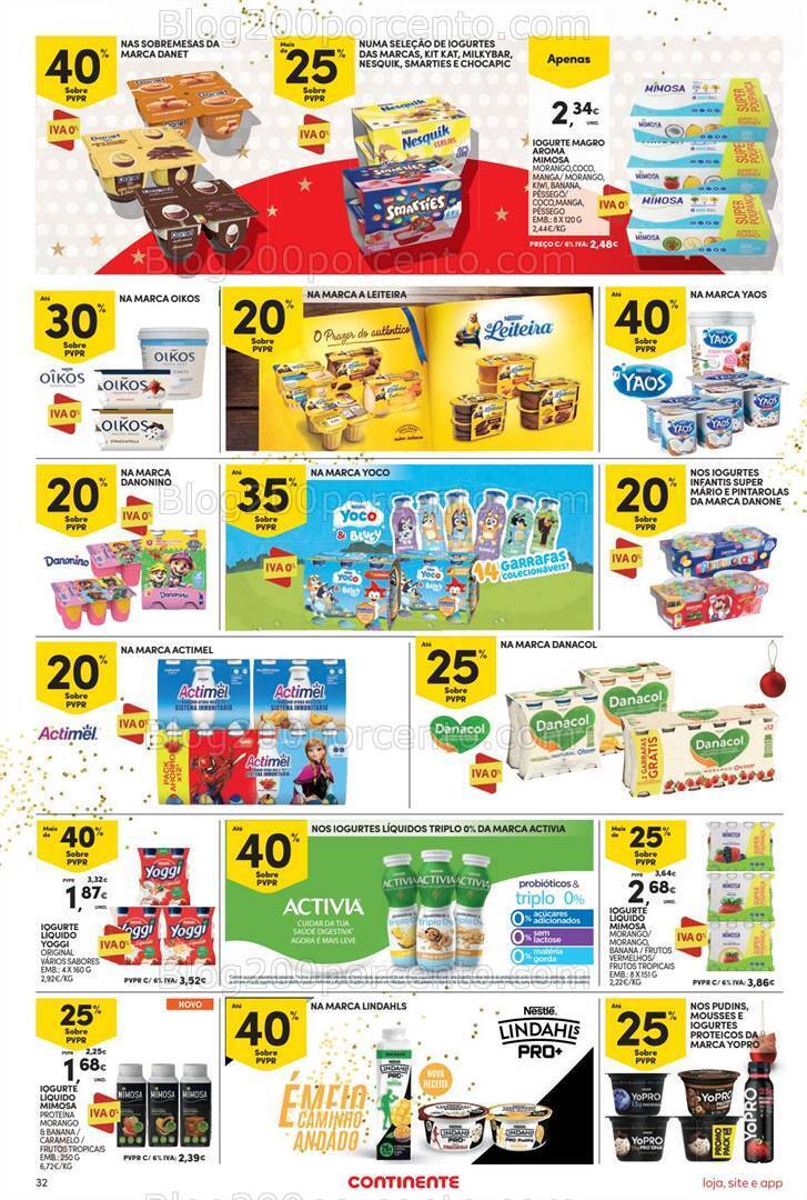 Antevisão Folheto CONTINENTE Promoções de 12 a 18 dezembro