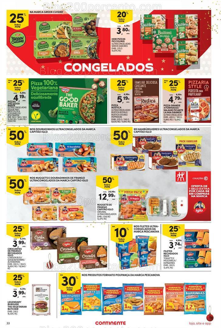 Antevisão Folheto CONTINENTE Promoções de 12 a 18 dezembro