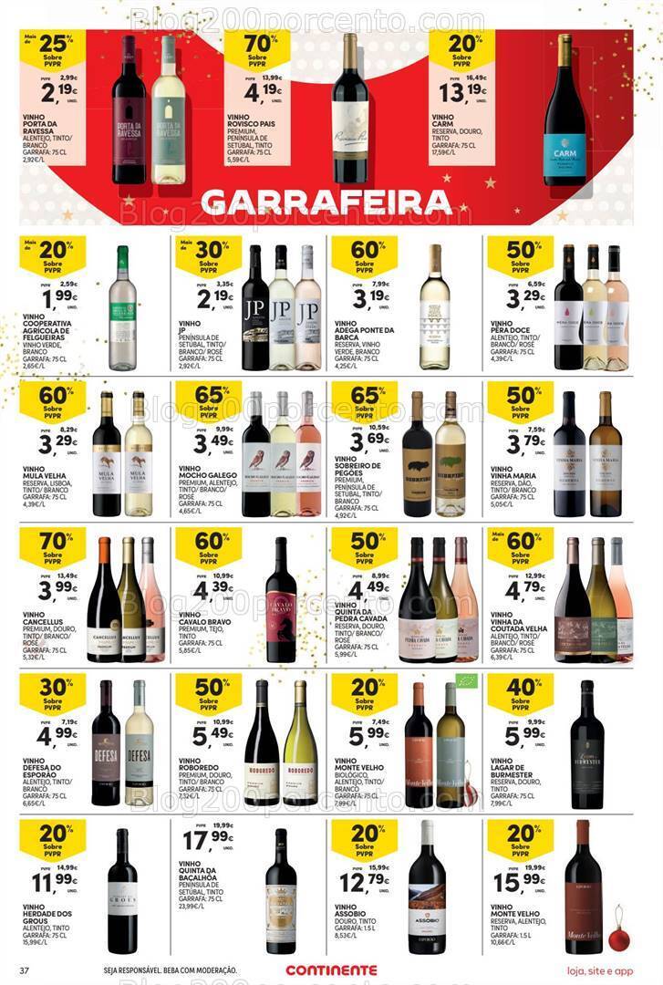 Antevisão Folheto CONTINENTE Promoções de 12 a 18 dezembro