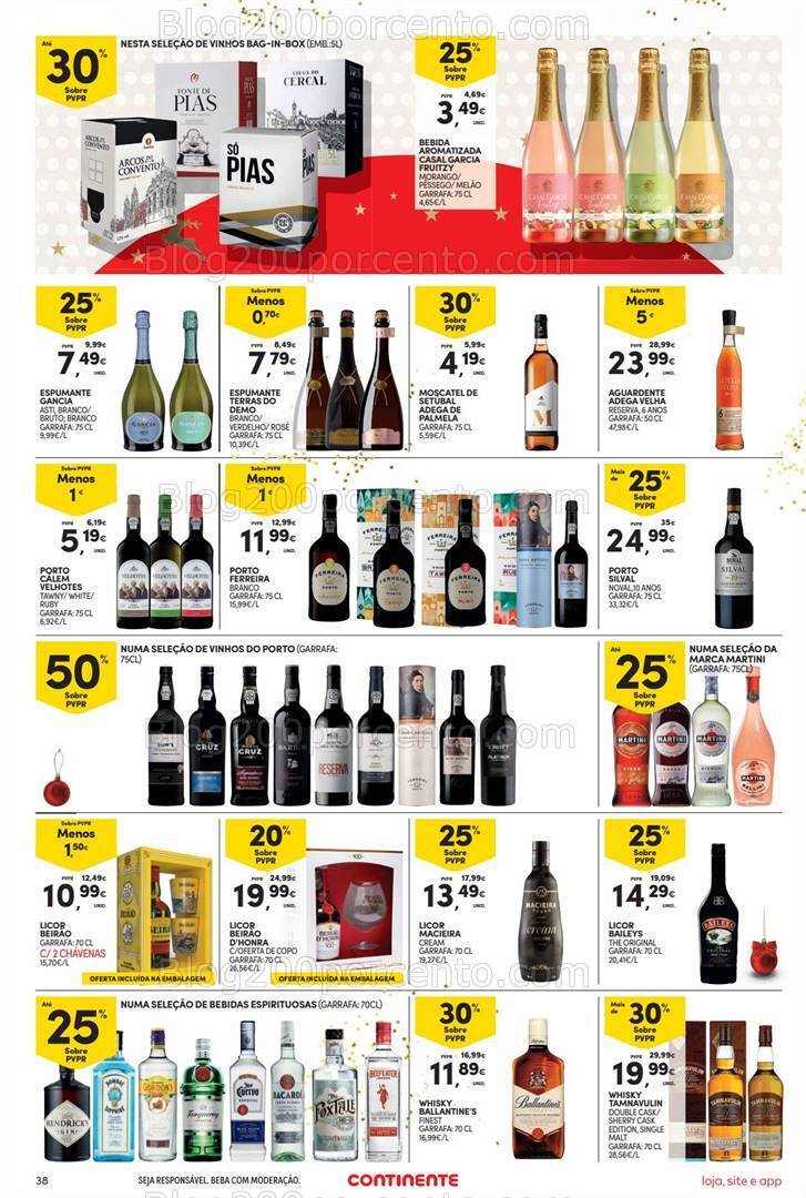 Antevisão Folheto CONTINENTE Promoções de 12 a 18 dezembro