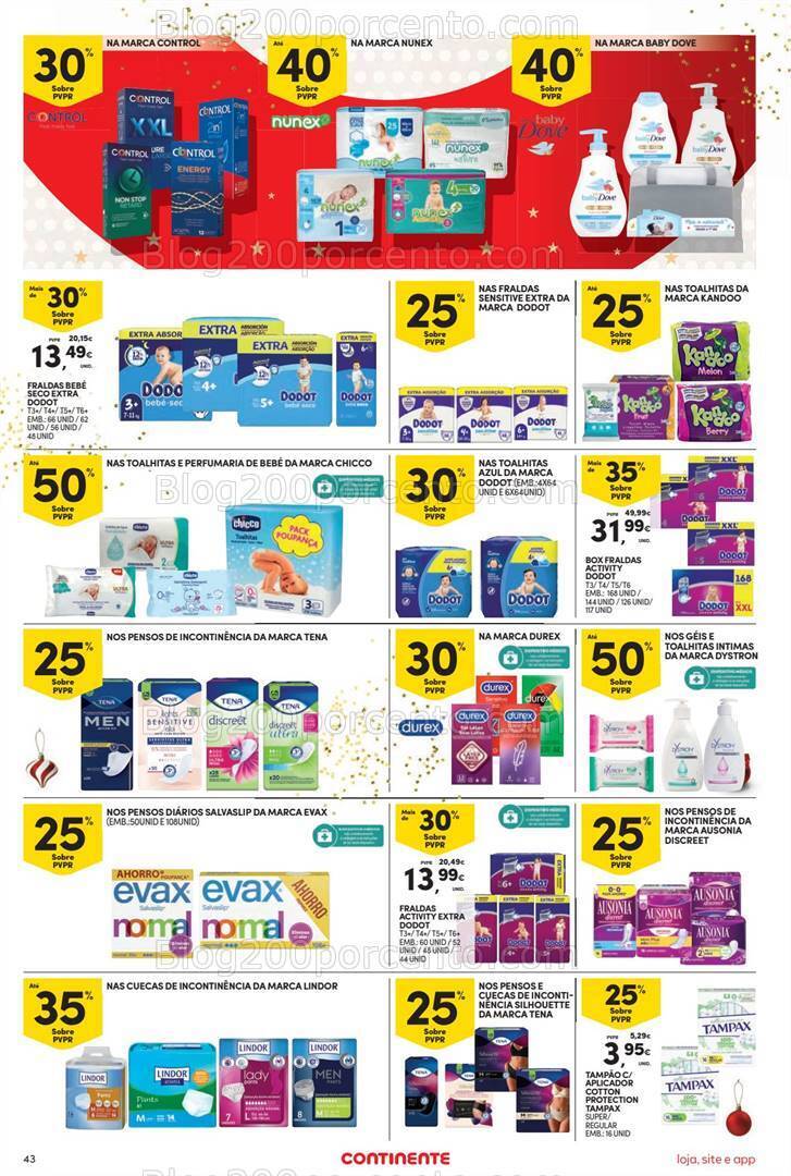 Antevisão Folheto CONTINENTE Promoções de 12 a 18 dezembro