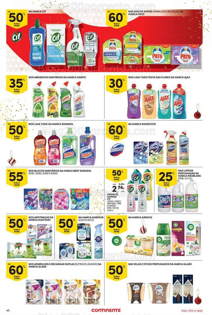 Antevisão Folheto CONTINENTE Promoções de 12 a 18 dezembro