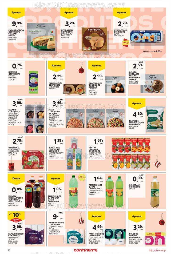 Antevisão Folheto CONTINENTE Promoções de 12 a 18 dezembro