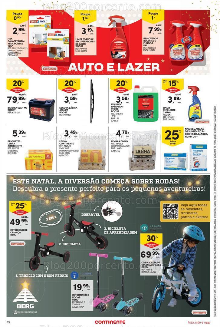 Antevisão Folheto CONTINENTE Bazar Promoções de 12 a 18 dezembro
