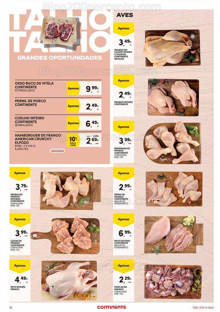 Antevisão Folheto CONTINENTE Promoções de 12 a 18 março