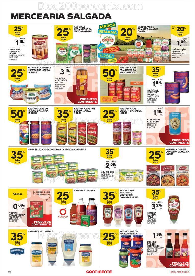 Antevisão Folheto CONTINENTE Promoções de 12 a 18 março