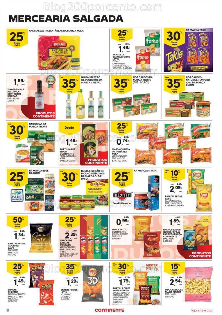 Antevisão Folheto CONTINENTE Promoções de 12 a 18 março