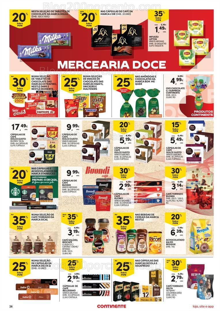 Antevisão Folheto CONTINENTE Promoções de 12 a 18 março