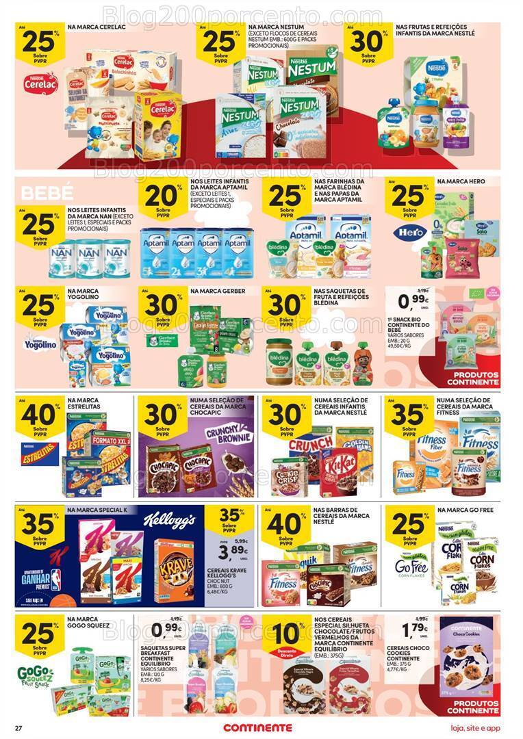 Antevisão Folheto CONTINENTE Promoções de 12 a 18 março