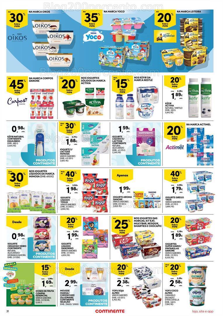 Antevisão Folheto CONTINENTE Promoções de 12 a 18 março